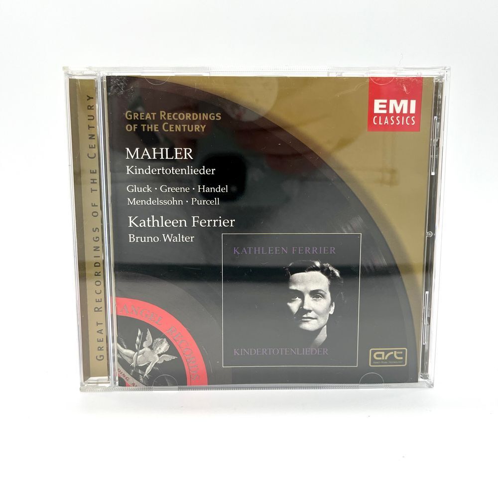 EMI Classics Mahler Kindertotenlieder Great Recordings‎ of the Century Classical